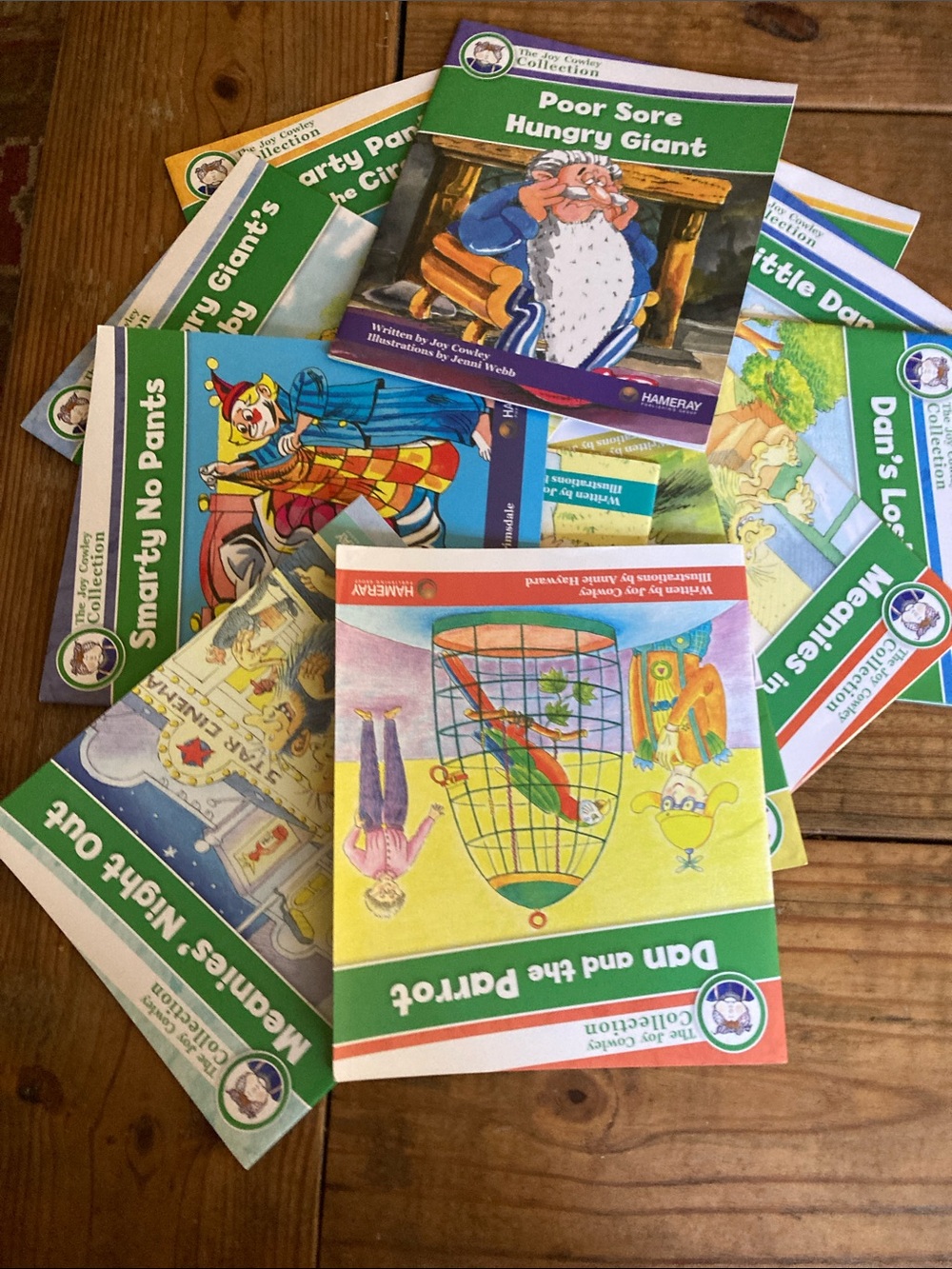 Kids Storybook Set - Green & Multicolor Covers